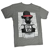 Jem Boys' 8-20 Graphic-Print Pug Life T-Shirt (Medium)