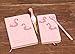 DPIST Trendy Pink Pig Journal Notebook Pen Set －Lovely Pink Pig Gifts for Girls