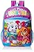 Nickelodeon Girls' Paw Patrol Rainbow 16 Backpack, Purple