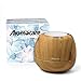 Aromacare Essential Oil Diffusers, 300 Milliliters, Brown Wood Grain, Waterless Auto Shut-Off for Baby Room Bedroom and Office