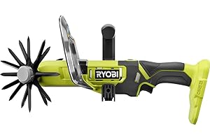 RYOBI ONE+ 18V Cordless Compact Battery Cultivator (Tool Only) Garden Soil