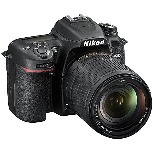 Nikon D7500 Black Digital SLR Camera with 18-140mm VR & 70-300mm f/4-5.6 SLD DG Macro Telephoto Lens + Accessory Bundle - Thumbnail 3