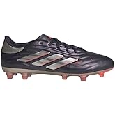 Adidas Unisex-Adult Copa Pure II Pro Firm Ground, Aurora Black/Platin Metallic/Turbo, 6.5