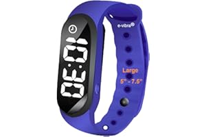 e-vibra Vibrating Alarm Watch, Potty Training Watch Waterproof Medical Reminder Watch with Timer