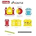 Dwinguler Castle Kids Playpen(Rainbow)