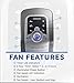 Lasko 4930 Oscillating High Velocity Tower Fan with Remote Control - Features Built-in Timer and Louvered Air Flow Control