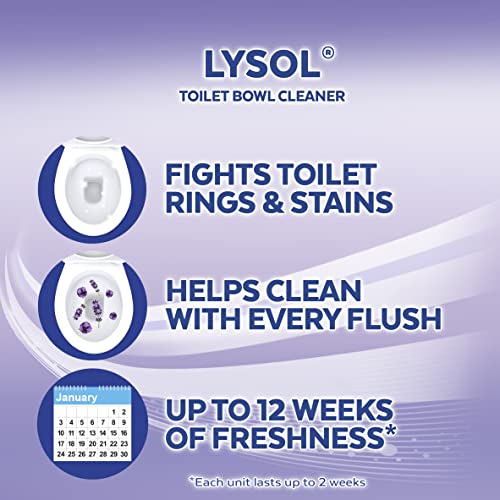 Lysol Click Gel Automatic Toilet Bowl Cleaner, Gel Toilet Bowl Cleaner