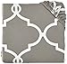 Amazon Brand – Pinzon 300 Thread Count Cotton Percale Fitted Crib Sheet Baby Bedding, Lattice Platinum