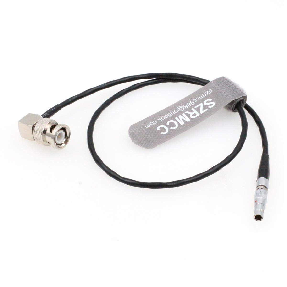 SZRMCC Time Code Input Cable for Red Epic Scarlet DSMC2 Camera 00B 4 Pin Male to BNC Male