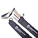 Tri-Fold Carbon Cork Trekking Poles/Sticks - Folding, Collapsible, Adjustable, and Ultralight - Perfect for Hiking, Walking, Backpacking and Snowshoeing (100-120 cm) Red