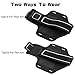 J&D Armband Compatible for Moto E6/Moto E4/E4 Play/E5/E5 Play/E5 Cruise/Moto Droid Turbo 2 Armband, Sports Running Armband with Key Holder Slot Earphone Connection Black