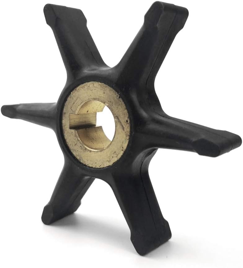 0775518 0375638 Water Pump Impeller Replacement for Vintage OMC Johnson Evinrude Outboard 10 15 18 20 25 HP Boat Motor Engine Parts 775518 375638 0777829 777829 Sierra 18-3002