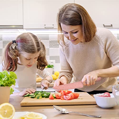 6 piece colorful designer stainless steel chef\'s kitchen knife set-colorful stainless steel knife kitchen accessory set, sharp kitchen knife set with gift box-kitchen anti-scratch and anti-rust knife