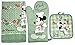 Disney Oven Mitt Pot Holder & Dish Towel 3 pc Kitchen Set (Mickey Mouse Green)