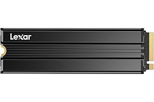 Lexar 2TB NM790 SSD with Heatsink PCIe Gen4 NVMe M.2 2280 Internal Solid State Drive, Up to 7400/650...