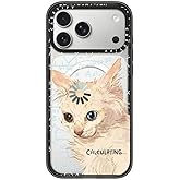 CASETiFY Impact iPhone 17 Pro Max Case [Slim/Compatible with Magsafe / 8.2 ft. 4X Military Grade Drop Protection] - Calculating... - Clear Black