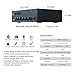 KEiiD Bluetooth 5.0 Stereo Digital Amplifier Receiver RMS 2X 40W for Home Audio Bookshelf Passive Speakers BGM Music System, Compact with FM Radio/USB/TF/ AUX/MP3/Mic, Remote Control Sleep Timerthumb 2