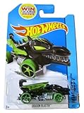 Hot Wheels 2014 Hw City Medieval Rides Black & Green Dragon Blaster 69/250 - Code in Pack