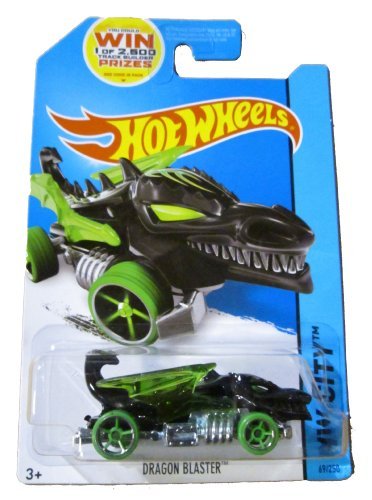 Hot Wheels 2014 HW City Dragon Blaster 69/250, Black