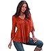 HN Women Blouse Plus Size Long Sleeve Shirt Casual Tops