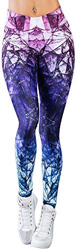 2018 Women Printed Sports Yoga Workout Gym Fitness Exercise Pants Athletic by Topunder