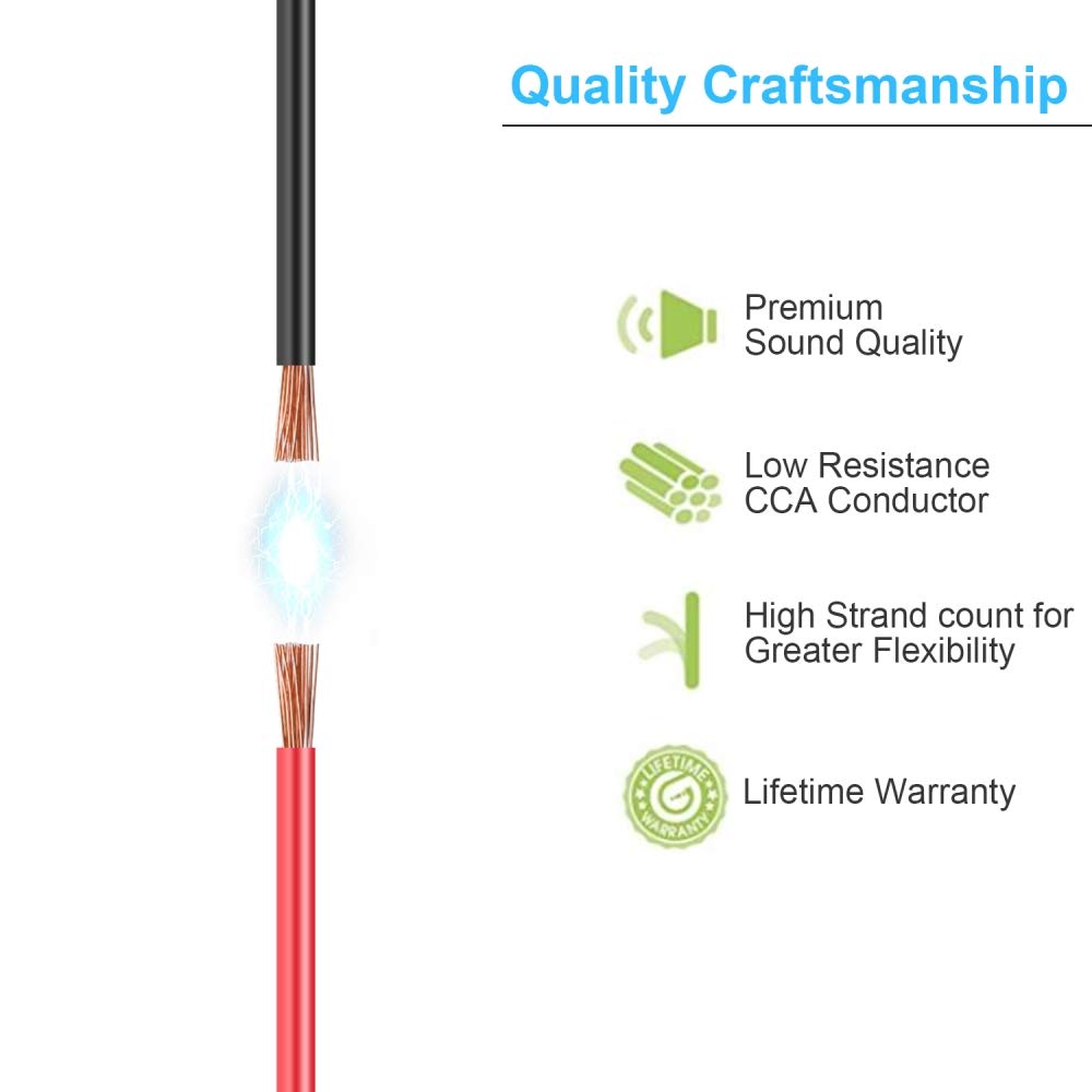 AOTORUA 100FT 14/2 Gauge Red Black Cable Hookup Electrical Wire, 14AWG 2 Conductor 2 Color Flexible Parallel Zip Wire LED Strips Extension Cord 12V/24V DC Cable for LED Ribbon Lamp Tape Lighting: Industrial & Scientific