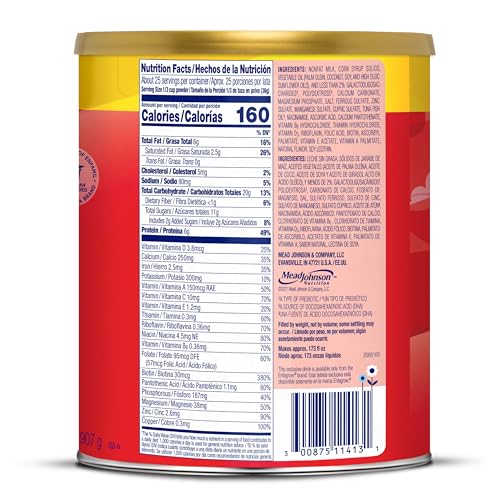 ENFAGROW PREMIUM TODDLER MILK NUTRITIONAL DRINK, ENFAGROW TODDLER DRINK, TRY OUR BRAIN-SUPPORTING TRIO, 32OZ CAN