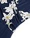 KILIG Women's Floral Print Dress,Casual Sleeveless V Neck A Line Elegant Dresses with Pockets,Floral-04,Medium