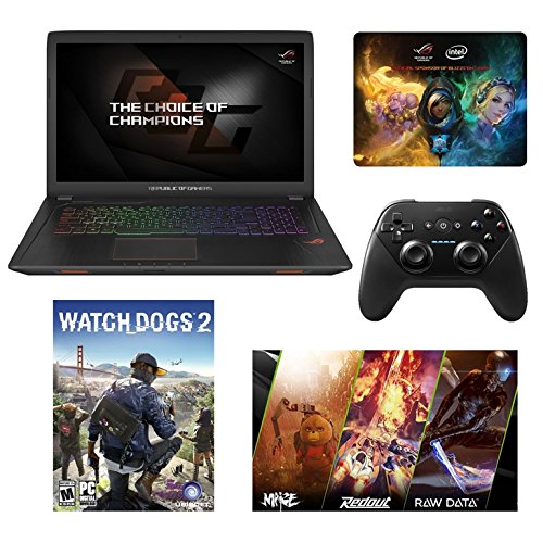 ASUS ROG STRIX GL753VD-DS71 (i7-7700HQ, 32GB RAM, 1TB HDD, NVIDIA GTX 1050 4GB, 17.3" Full HD, Windows 10) Gaming Notebook