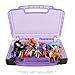 Life Made Better Doll Toy Box Compatible with Enchantimals Dolls. Stores Figures and Accessories. Durable Organizer for Kids, Purple