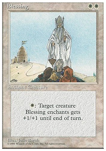 Magic The Gathering Blessing - Fourth Edition