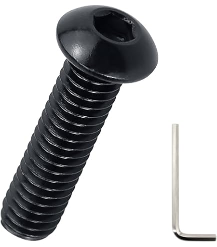 Tornillos De Casquillo De Cabeza De Botón De Acero Inoxidable De óxido Negro 5/16 "-18 X 3/4" Cantidad 1000