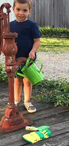 Tierra Garden 7-LP431 Little Pals Kids Watering Can Kit, Green