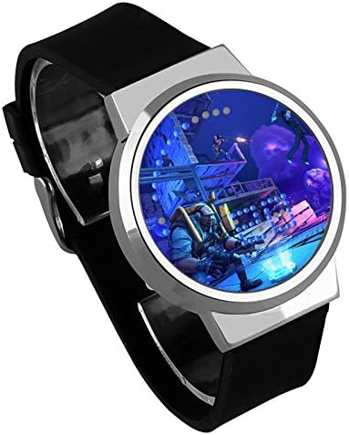 Yedda Nahum Night Light Touch LED Creative Electronic Student Watch FortNight Watch Fortnite Athletic Shooting Game for Boys and Girls