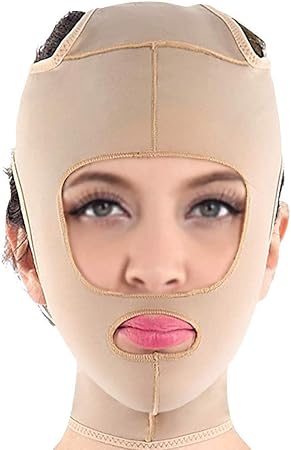Amazon Co Jp 顔を細くする顔の包帯 顔の肌をよりしっかりと保つため V字型の顔を形作る 超薄型の通気性 調整可能な頬帯ストラップ スポーツ アウトドア