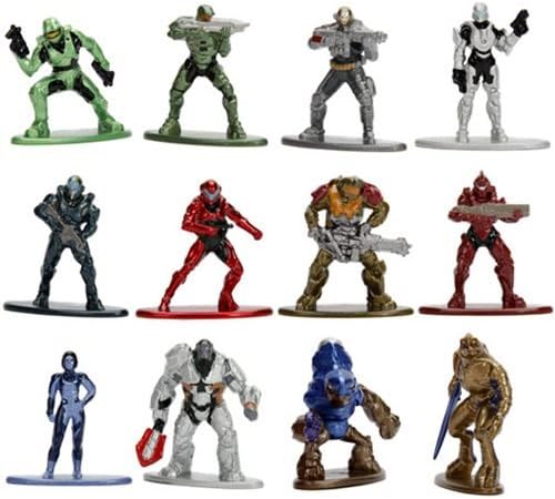 Halo Nano Metalfigs Wave 1 Die-Cast Mini-Figure Set
