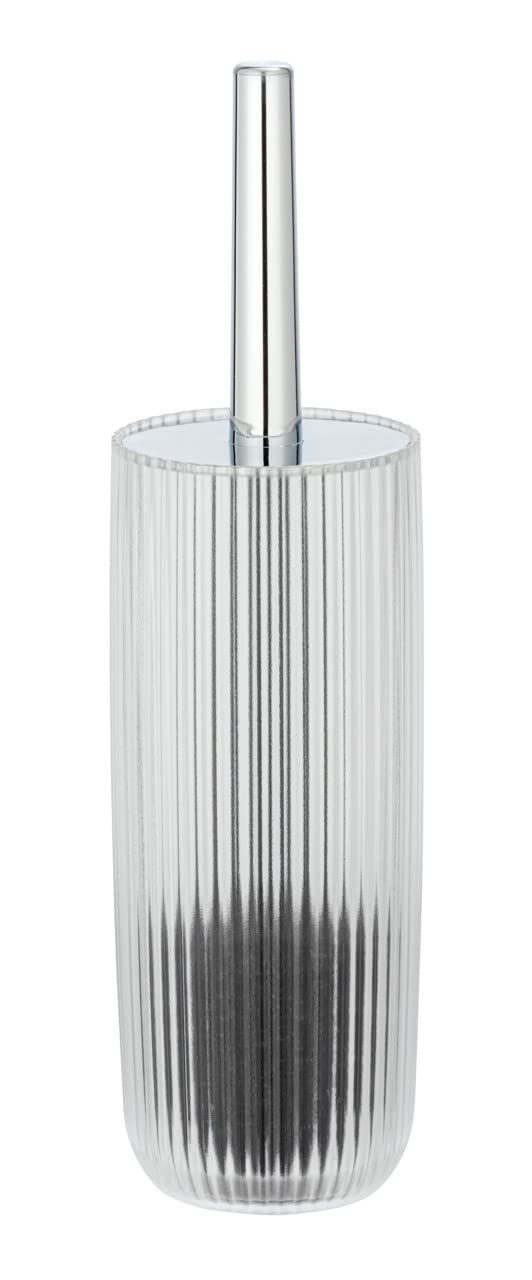 WENKO Agropoli Toilet Brush Holder White, 10 x 36,5 x 10 cm