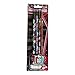 Monster High Pocket Folders, Spiral Notebooks, Wooden Pencils, Clawsome Giant Stickers, & Matching Purple Pencil Box (14 Piece Back to School Set)