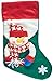 Prextex Extra Large 17” 3D Plush Christmas Stockings Felt Christmas Stocking
