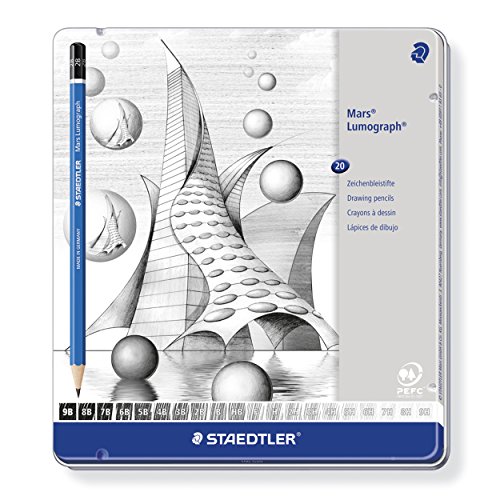 Staedtler drawing or sketch wood pencil (100 g20)