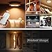 Morpilot 3 Pcs Puck light Wireless Remote Control Rechargeable 5 LED Cabinet Light Wireless Spot Light Stick-On Tap Lights for Cabinets Closets Attics Garages Car Sheds Storage Room-Natural Warm White