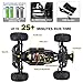 HAIBOXING 12815 RC Car 1:12 Scale 4WD Off-Road Remote Control Car 38+KM/H High Speed, 2.4 GHz All Terrain Waterproof Radio Controlled Cars with 2 Rechargeable Batteries, RTR Electric RC Trucks Hobby