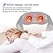 NURSAL Cordless Shoulder Massager Shiatsu Massage with Heat for Neck, Waist and Back, Longer Straps and Rechargeable Battery, Deep-Kneading for Travel Home Office Use
