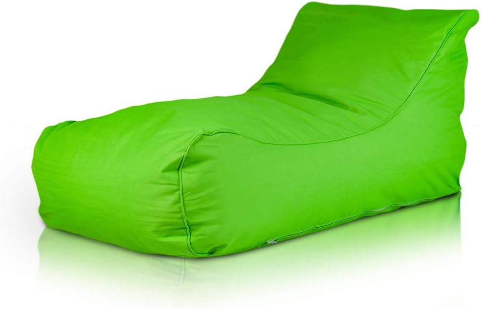 Ecopuf - Master Polyester Canapé Pouf Outdoor Chaise Longue - Pouf Fauteuil avec Pochette de Rangement et Poignée - Fauteuil Relax Salon - 115x65x60cm, Crème Nc18 Ecopuf - Master Polyester Canapé Pouf Outdoor Chaise Longue - Pouf Fauteuil avec Pochette de Rangement et Poignée - Fauteuil Relax Salon - 115x65x60cm, Crème Nc18