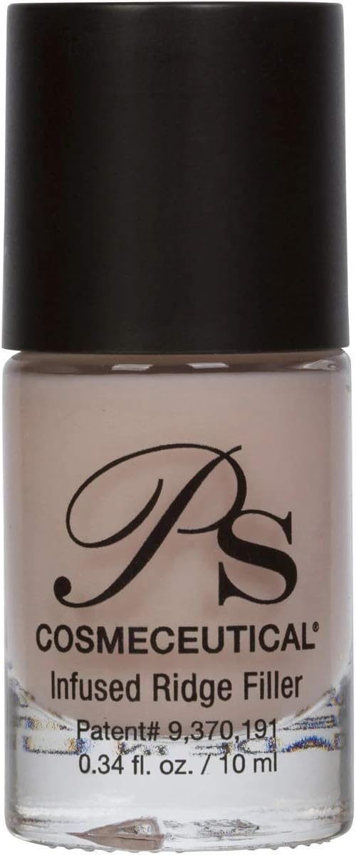 PS Polish Natural Nail Polish Foundation Ridge-Filler, Nail-Strengthener, Safe Non-Toxic Professional Nail Art and Polish Ridge Filling Base Coat