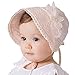 Fairy Wings Little Kids Toddlers Classic Breathable Sun Protection Hat with Eyelet Lace Trimmed