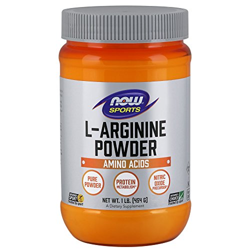 NOW Sports Nutrition, L-Arginine Powder, Amino Acids, 1-Pound