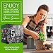 Herb Garden Starter Kit Indoor - Complete Herb Growing Kit for Kitchen Garden, Kit Includes Peat Pots, Herb Seeds, Bonus Scissors - DIY Unique Gardening Gift