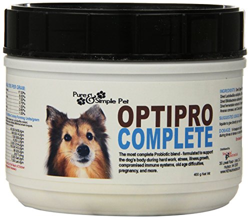 Pure & simple pet optipro complete probiotic supple…