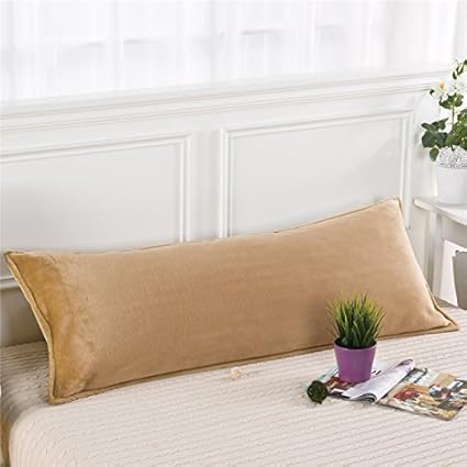 Amazon Com Zhiyuan Warm Fleece Body Pillow Cover Long Pillowcase